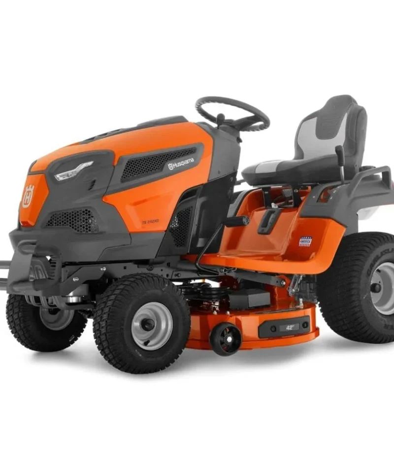 Husqvarna TS 242XD 42 Inch 21.5HP Kawasaki Gasoline Riding Lawn Mowers. - Image 2