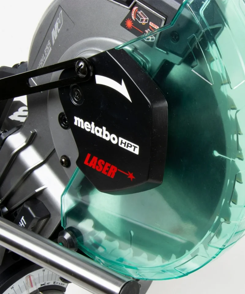 Alternative view of Metabo HPT MultiVolt 36V Sliding Miter Saw 10-Inch Blade C3610DRAQAM