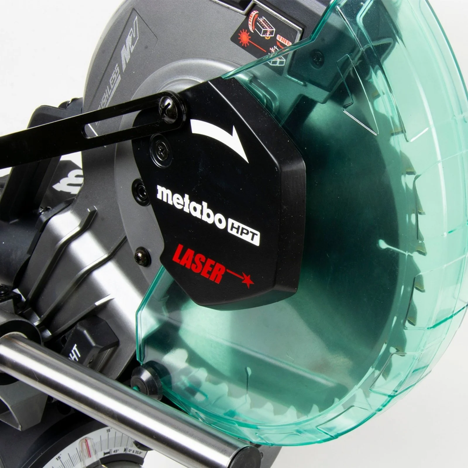 Metabo HPT MultiVolt 36V Sliding Miter Saw 10-Inch Blade C3610DRAQAM - Image 2