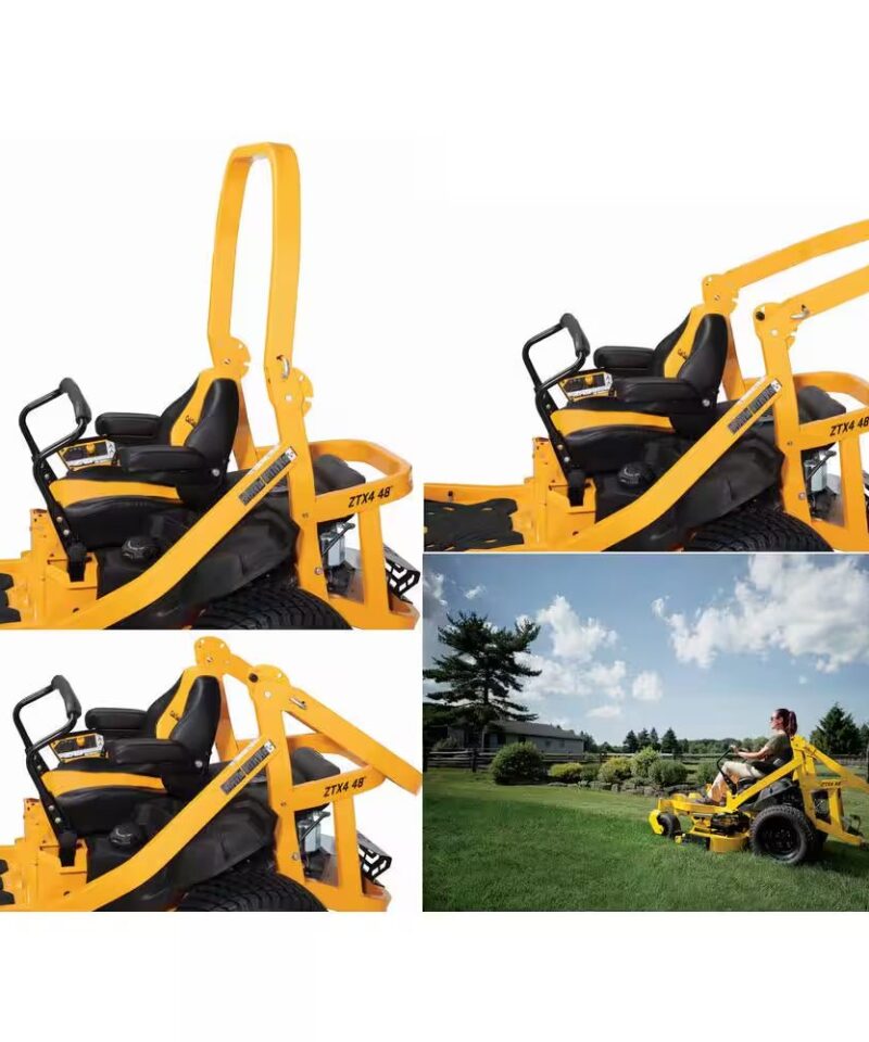 Ultima ZTX5 60 In. Fab Deck 24 HP V-Twin Kawasaki Zero Turn Mower with Roll over Protection and Front Wheel Suspension - Image 9