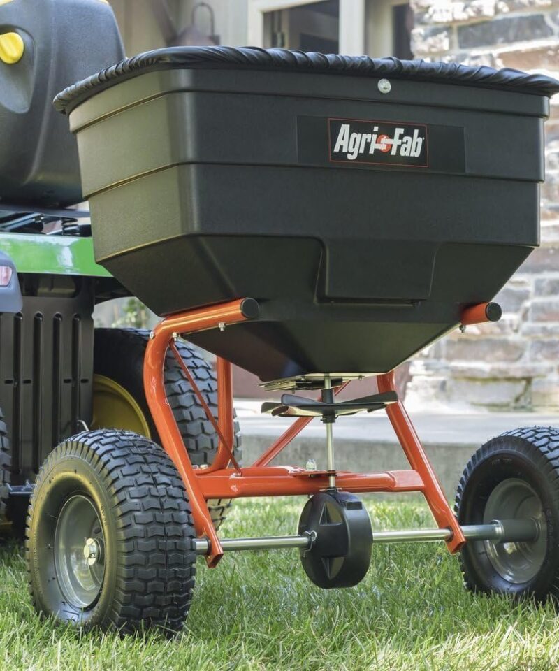 Agri-Fab 45-0543 Tow-Behind 100 lb Lawn & Garden Spiker Seeder Spreader - Image 56