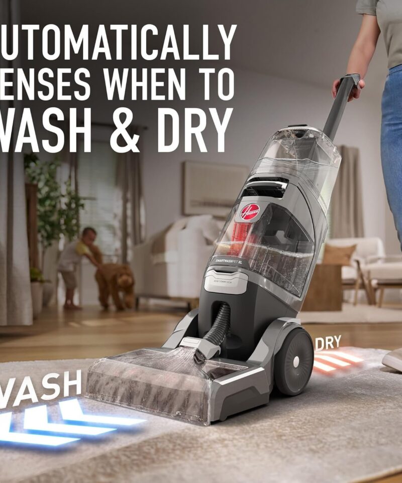 Hoover Smartwash Automatic Carpet Cleaner Machine, FH52000, Turquoise - Image 3