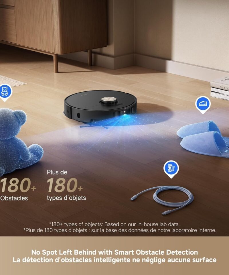 DREAME L50 Ultra Robot Vacuum & Mop, 19,500Pa, Auto-Empty - Image 12