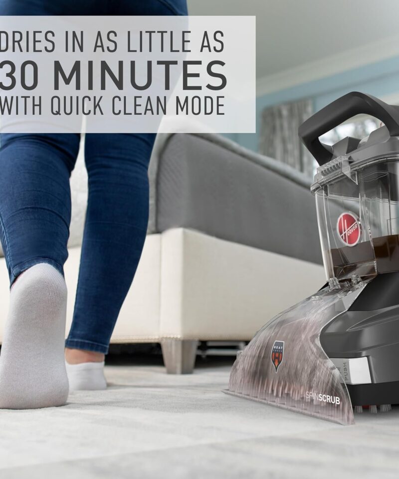 Hoover PowerScrub Deluxe Carpet Cleaner for Carpet & Upholstery with Tools - Image 22