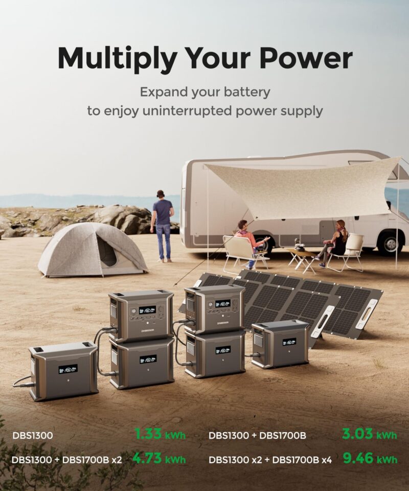 Power Station DBS1300 + 420W Solar Panel - Image 8
