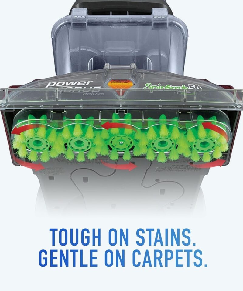 Hoover PowerScrub Deluxe Carpet Cleaner for Carpet & Upholstery with Tools - Image 12