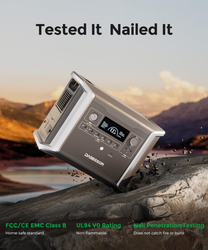 Power Station DBS1300 + 420W Solar Panel - Image 6