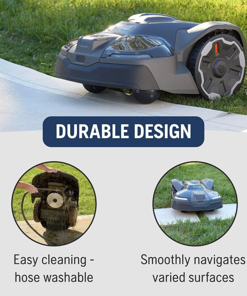 Husqvarna 440iQ Robotic Lawn Mower, 2 Acre, Wire-Free, Charging Station - Image 36