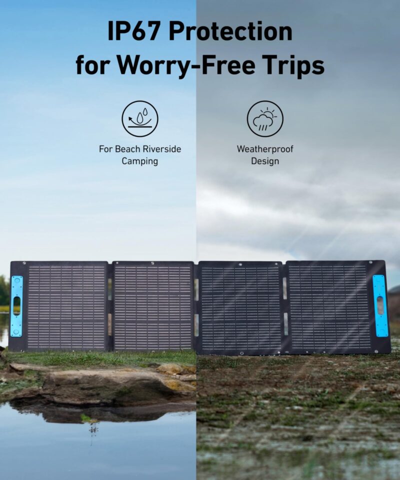 SOLIX C1000 Portable Power Station with 200W Solar Panel - Image 2