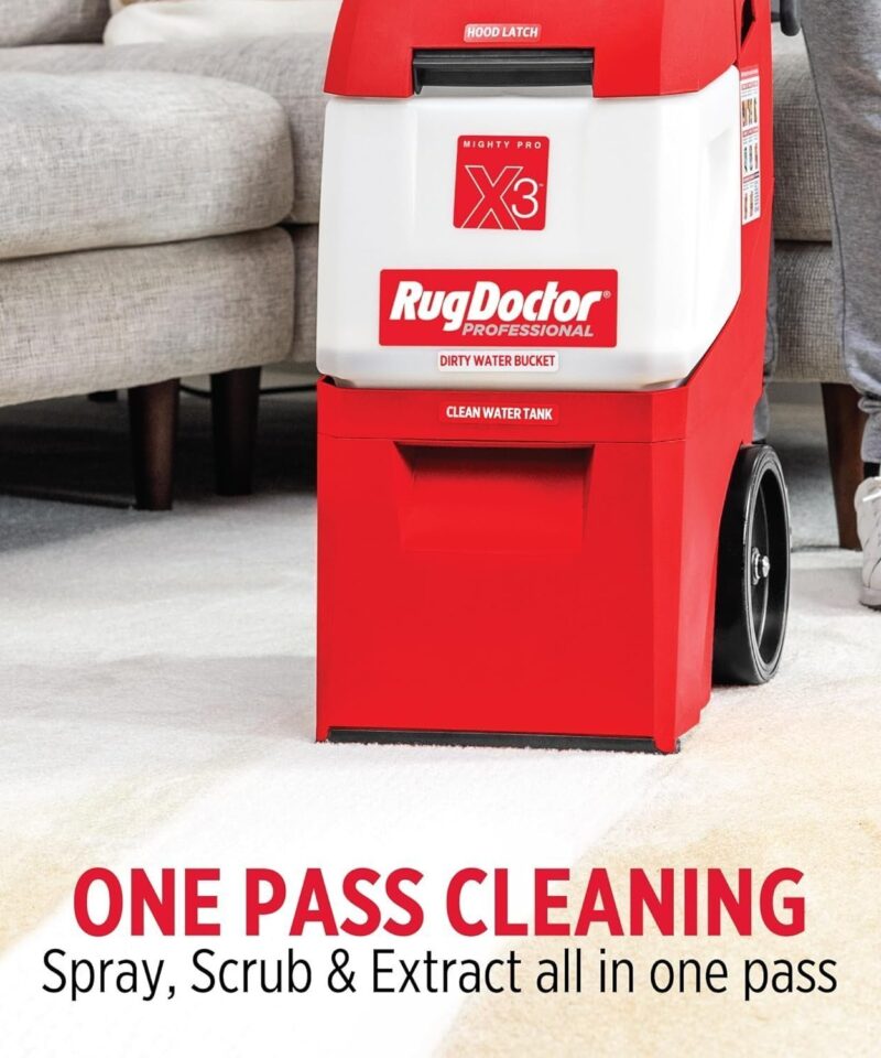 Rug Doctor X3 Commercial Carpet Cleaner Pet Pro Pack with Stain & Odor Removers - Image 22