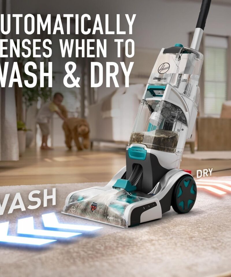 Hoover Smartwash Automatic Carpet Cleaner Machine, FH52000, Turquoise - Image 30