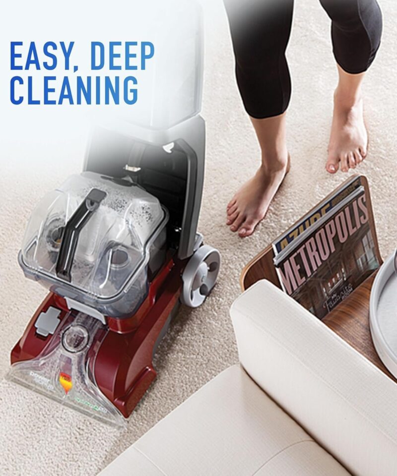 Hoover PowerScrub Deluxe Carpet Cleaner for Carpet & Upholstery with Tools - Image 11