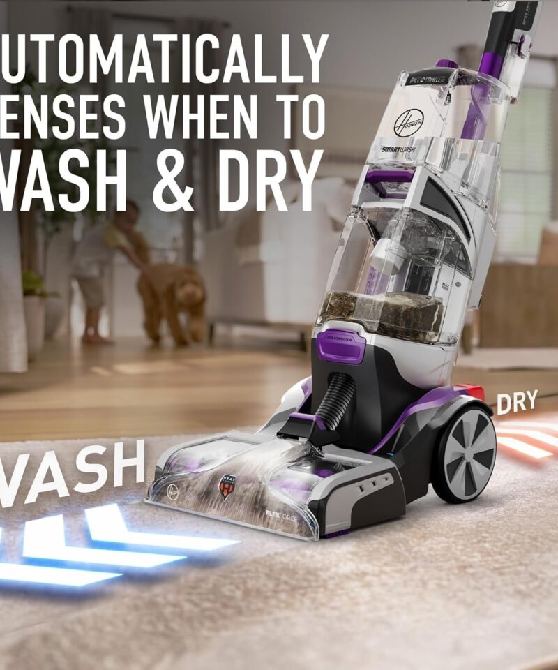 Hoover Smartwash Automatic Carpet Cleaner Machine, FH52000, Turquoise - Image 17