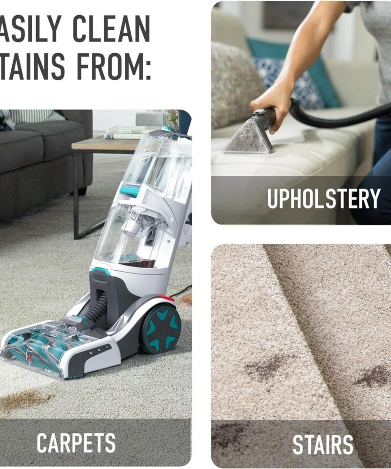 Hoover Smartwash Automatic Carpet Cleaner Machine, FH52000, Turquoise - Image 33