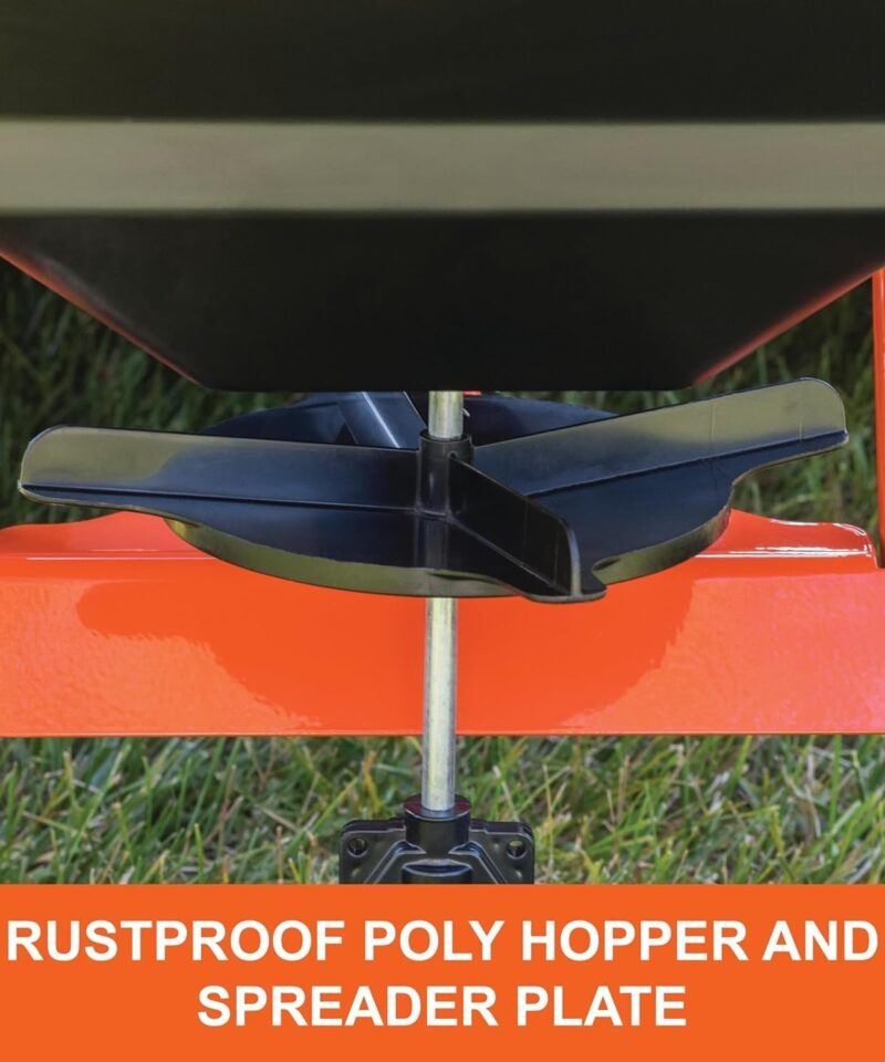 Agri-Fab 45-0543 Tow-Behind 100 lb Lawn & Garden Spiker Seeder Spreader - Image 4