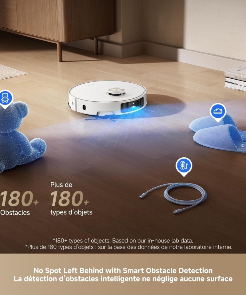 DREAME L50 Ultra Robot Vacuum & Mop, 19,500Pa, Auto-Empty - Image 3