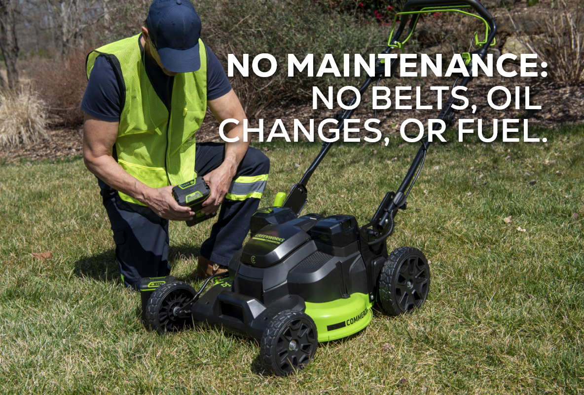 82V 25″ Self Propelled Mower w/ (2) 4Ah Battery & Dual Port Charger - Image 5