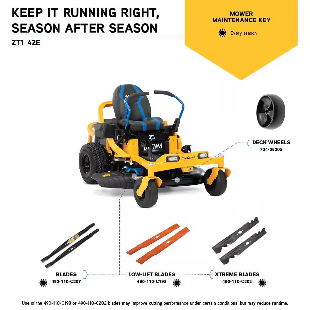 Ultima ZT1 42 In. 56-Volt MAX 60 Ah Battery Lithium-Ion Electric Drive Zero Turn Mower - Image 4
