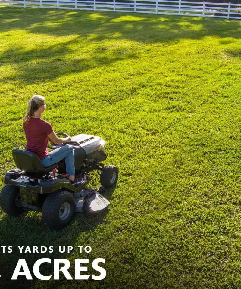 MT100 42 In. 13.5 HP 500Cc E1350 Series Briggs and Stratton Engine 6-Speed Manual Gas Riding Lawn Tractor Mower - Image 7