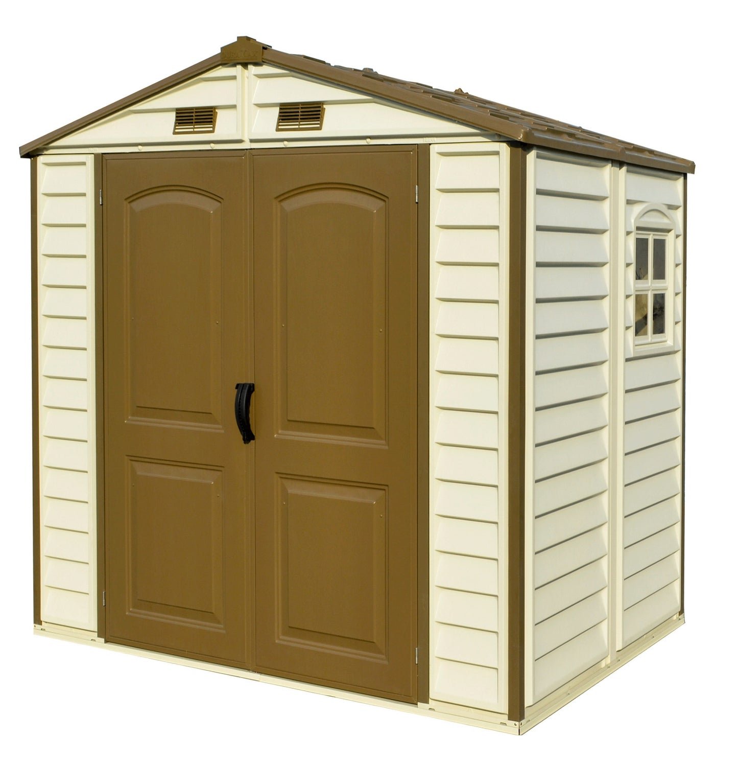 4ft x 8ft Sidemate Vinyl Resin Outdoor Storage Shed - Image 9