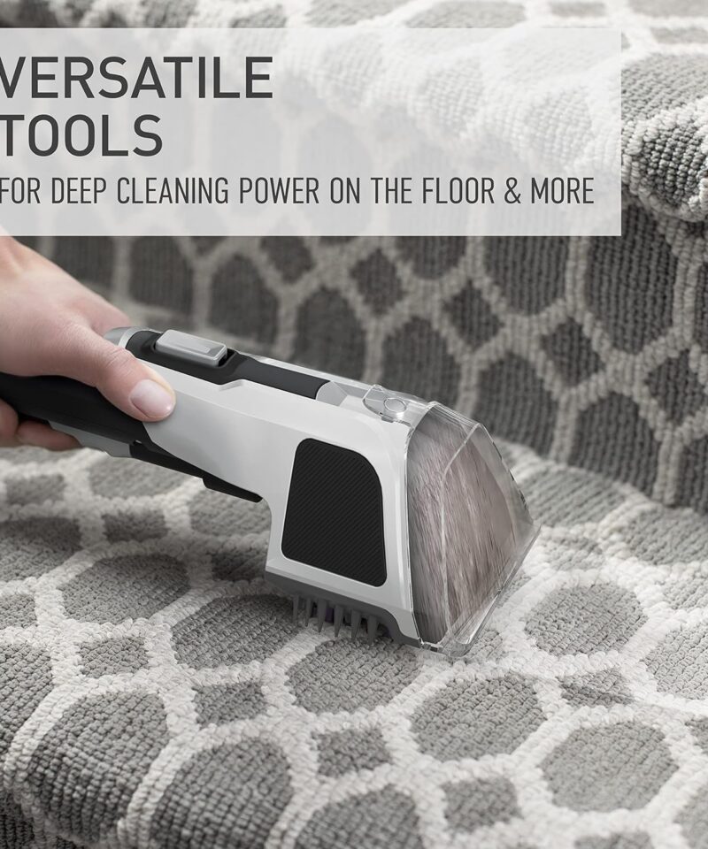 Hoover PowerScrub Deluxe Carpet Cleaner for Carpet & Upholstery with Tools - Image 4