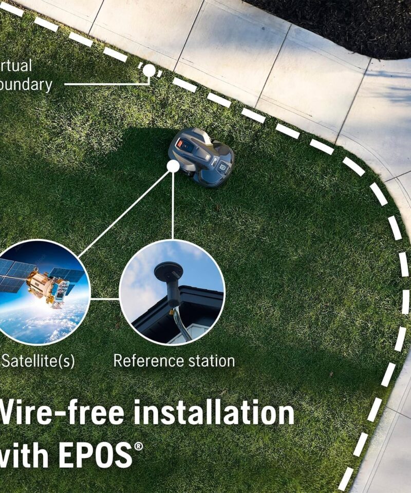 Husqvarna 440iQ Robotic Lawn Mower, 2 Acre, Wire-Free, Charging Station - Image 22