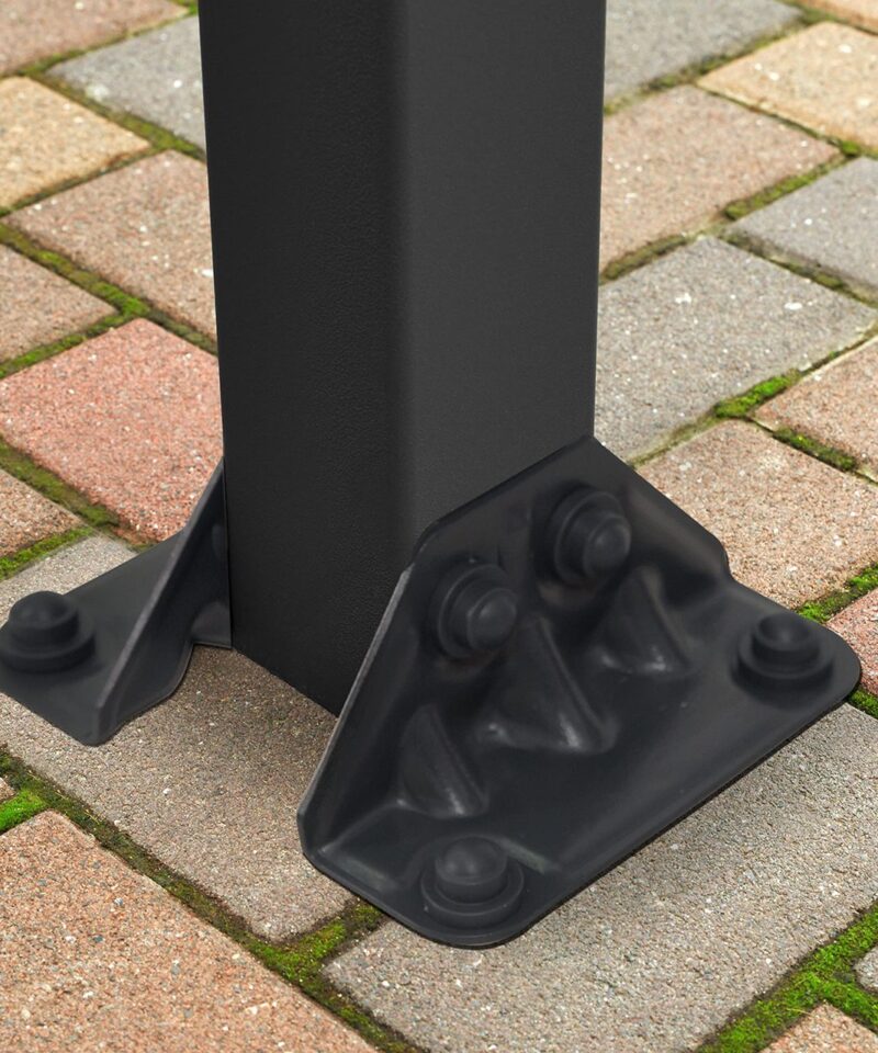 Palram OLYMPIA 3X4.25 GREY CLEAR PATIO COVER - Image 6