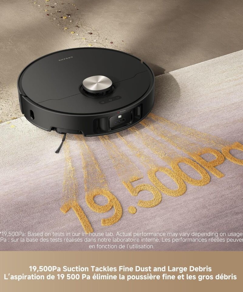 DREAME L50 Ultra Robot Vacuum & Mop, 19,500Pa, Auto-Empty - Image 14