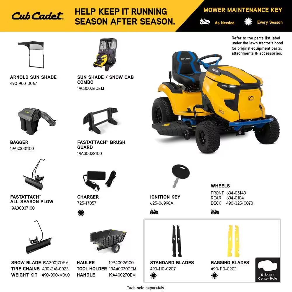 XT1 Enduro LT 42 In. 56-Volt MAX 60 Ah Battery Lithium-Ion Electric Drive Cordless Riding Lawn Tractor - Image 3