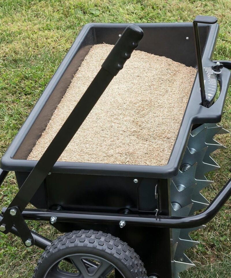 Agri-Fab 45-0543 Tow-Behind 100 lb Lawn & Garden Spiker Seeder Spreader - Image 31