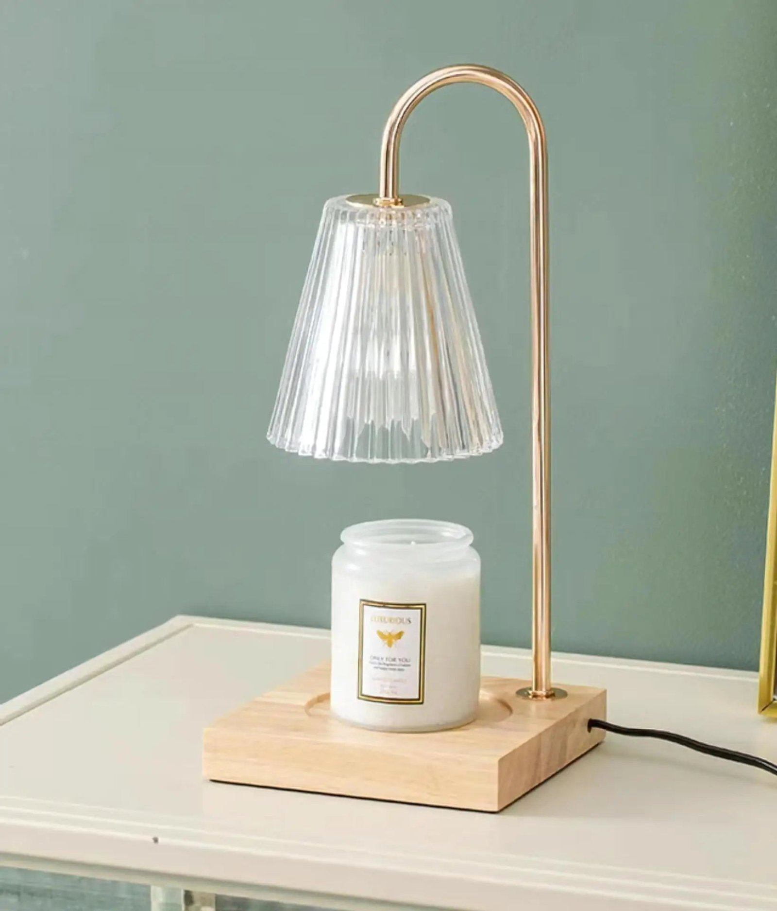 Candle Warmer Lamp Retro Melting Wax Lamp LED Lamp Dimming Aromatherapy Table Lamp for Bedroom Bedhead Home Decor - Image 4