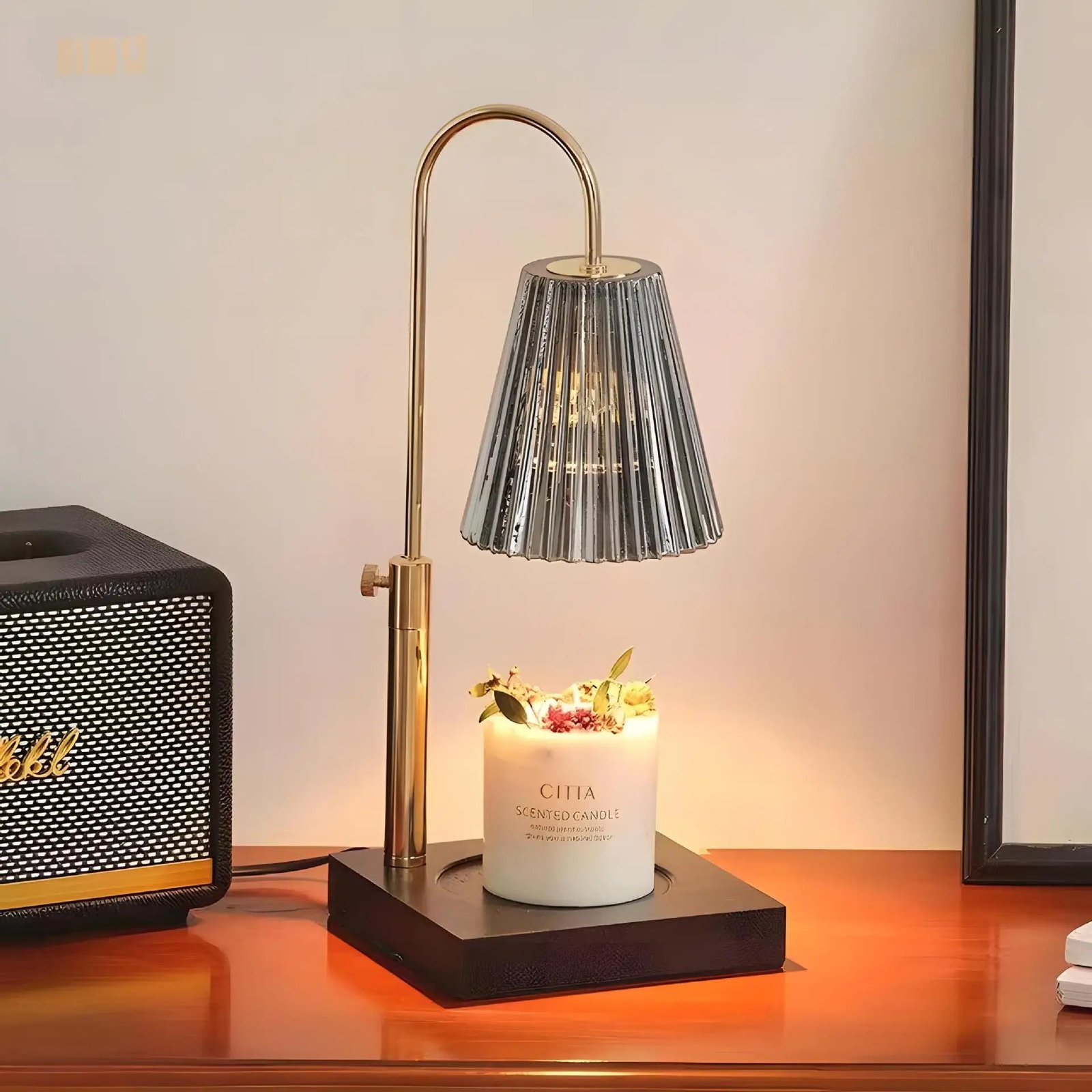 Candle Warmer Lamp Retro Melting Wax Lamp LED Lamp Dimming Aromatherapy Table Lamp for Bedroom Bedhead Home Decor - Image 5