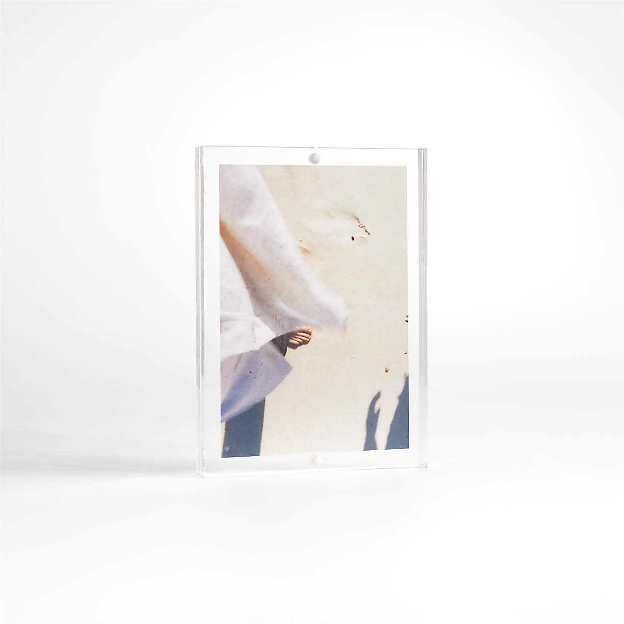 Acrylic 4×6 Block Tabletop Picture Frame - Image 2