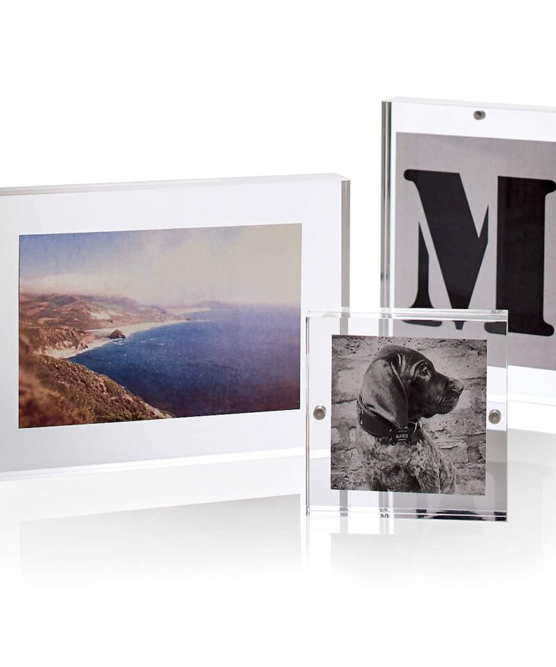 Acrylic 4×6 Block Tabletop Picture Frame