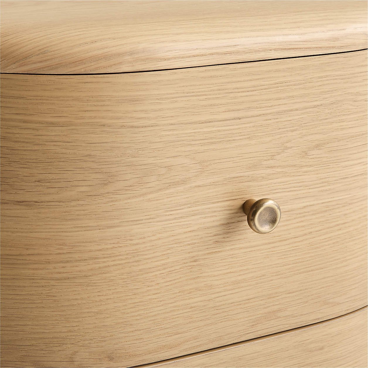 Anneli 24″ Natural Oak Wood Charging Nightstand - Image 3