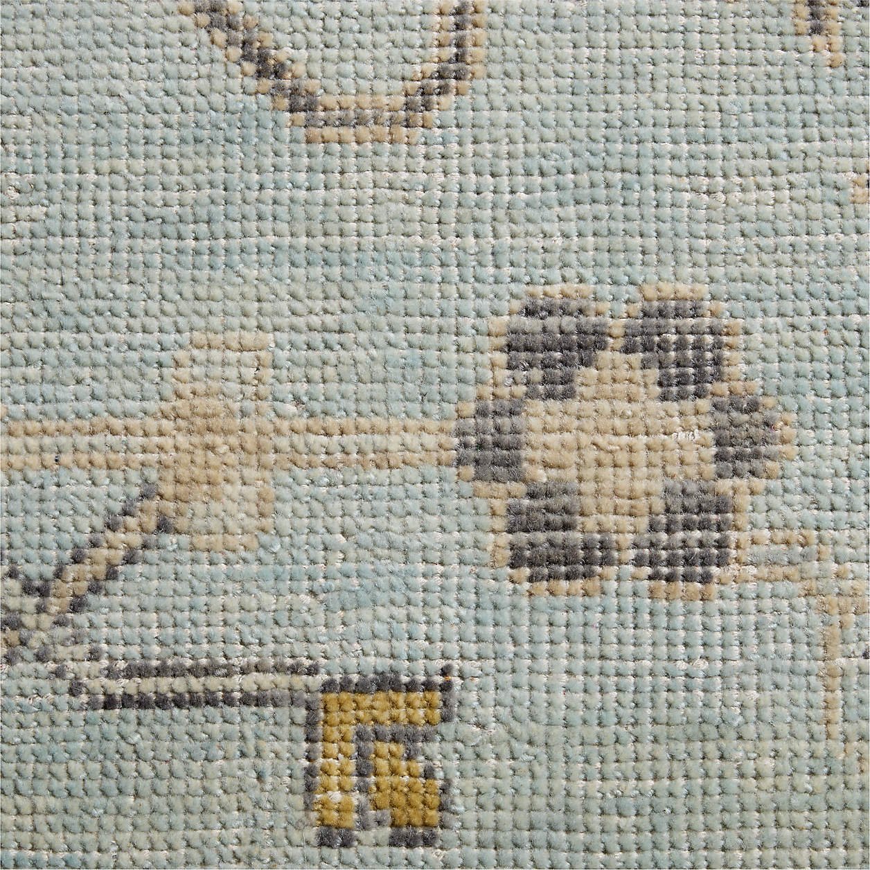 Rug Lisse Wool Traditional Hand-Knotted Ivory Area Rug 8’x10 - Image 2