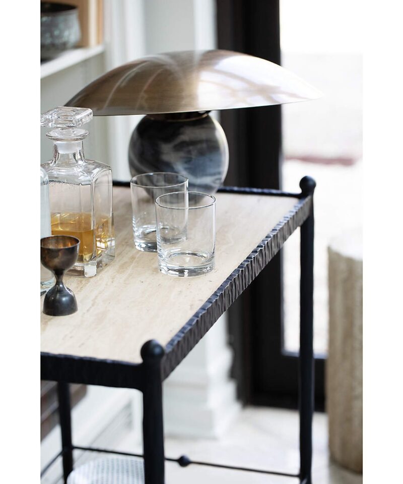 Formosa Stone Table Lamp 8″ - Image 4