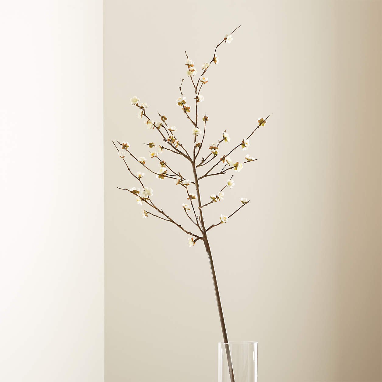 Artificial White Cherry Blossom Flower Branch 42″ - Image 4