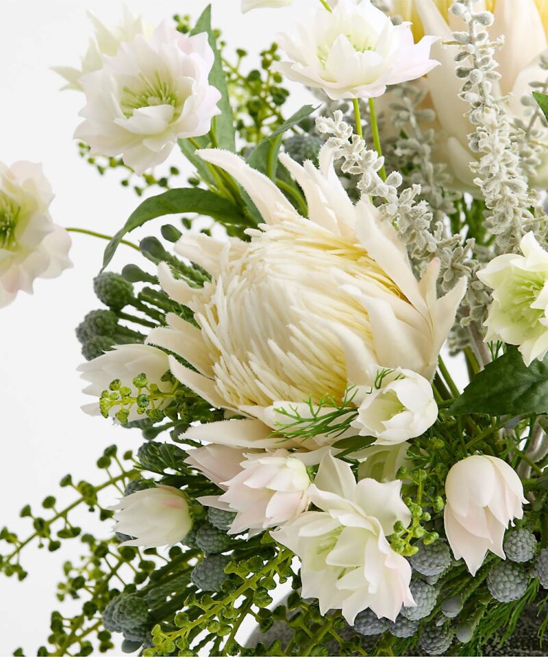 Alternative view of Faux Artichoke Flower Bouquet 16″