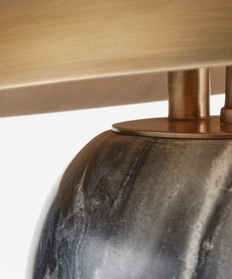 Formosa Stone Table Lamp 8″ - Image 2