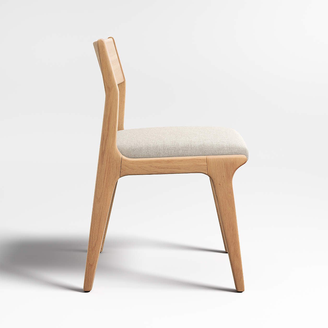 Lakin Teak Wood Dining Chair Black - Image 3