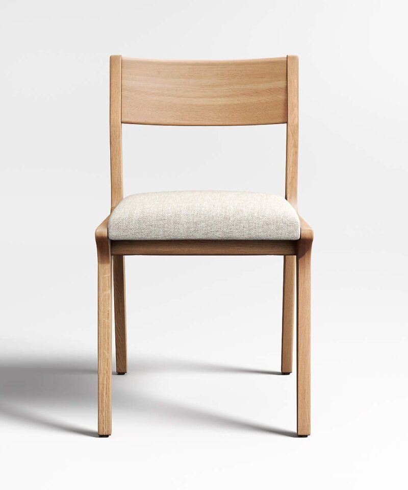 Lakin Teak Wood Dining Chair Black - Image 5