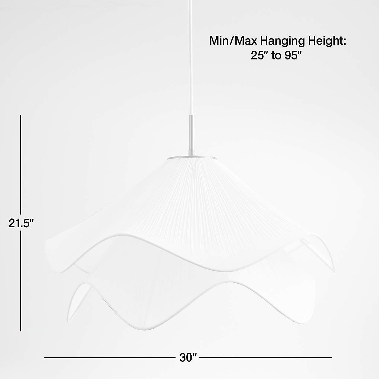 Lia Pendant Light with Shade 30″ - Image 14