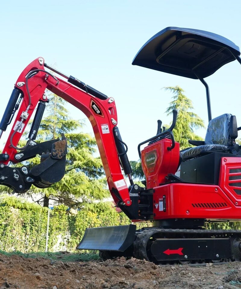 Mini Compact Excavator HONDA GX390 Engine, 65.7” Max. Digging Depth, 2280 LBS Operating Weight, MEC10 - Image 5