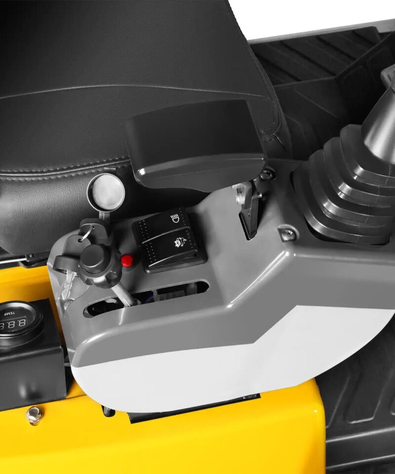 Mini Compact Excavator Kubota D722 Engine, 65.7” Max. Digging Depth, 2700 LBS Operating Weight, MEC12 - Image 8