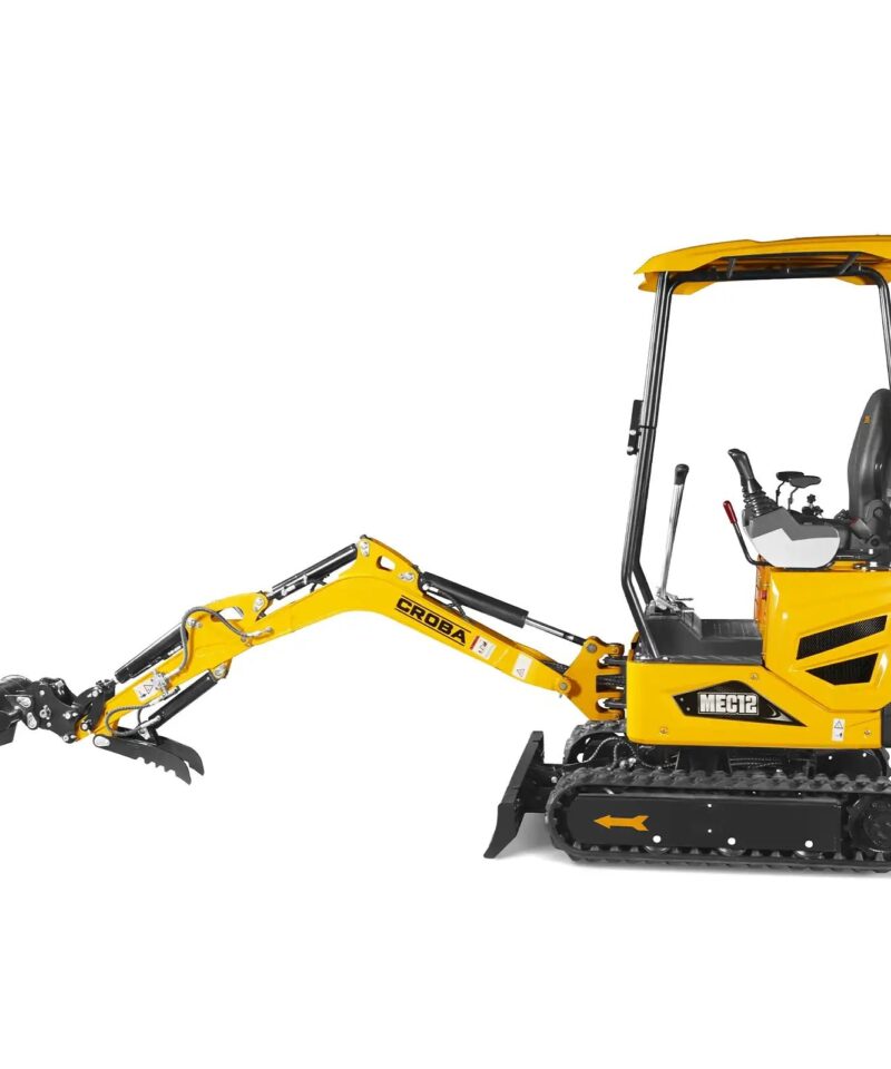 Mini Compact Excavator Kubota D722 Engine, 65.7” Max. Digging Depth, 2700 LBS Operating Weight, MEC12 - Image 25