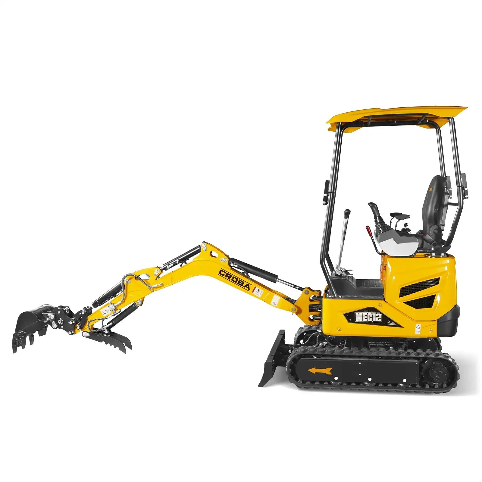 Mini Compact Excavator Kubota D722 Engine, 65.7” Max. Digging Depth, 2700 LBS Operating Weight, MEC12 - Image 25