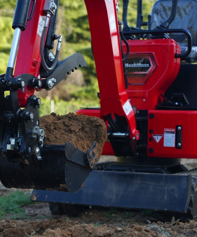Mini Compact Excavator HONDA GX390 Engine, 65.7” Max. Digging Depth, 2280 LBS Operating Weight, MEC10 - Image 7