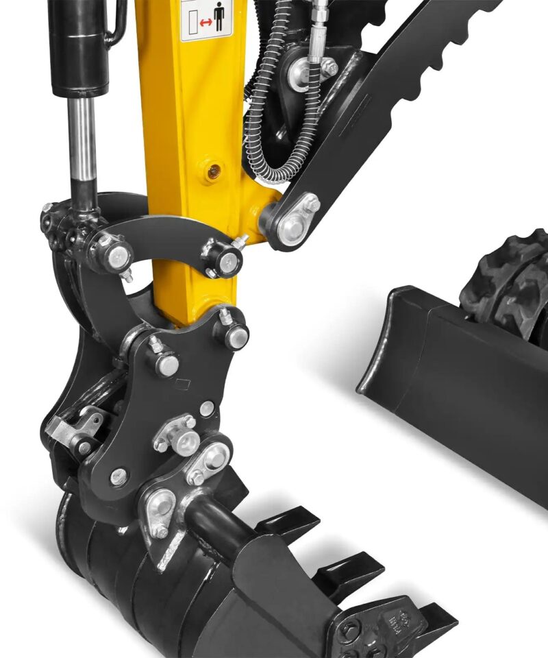 Mini Compact Excavator Kubota D722 Engine, 65.7” Max. Digging Depth, 2700 LBS Operating Weight, MEC12 - Image 13