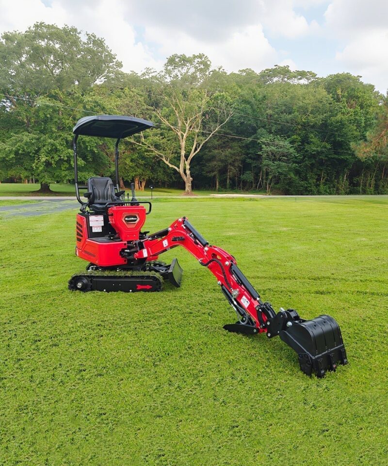 Alternative view of Mini Compact Excavator HONDA GX390 Engine, 65.7” Max. Digging Depth, 2280 LBS Operating Weight, MEC10
